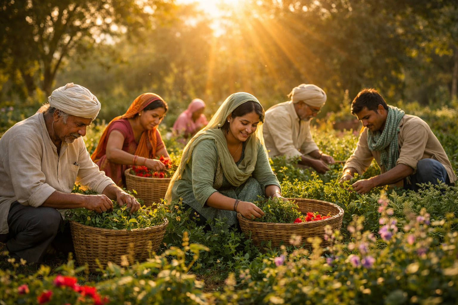 Tea Plantation at The Garden Sip